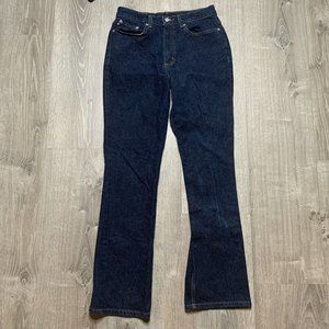 Women's‎ Polo Jeans Co. Ralph Lauren Stretch Boot Cut Denim Jeans Dark Wash 6x31